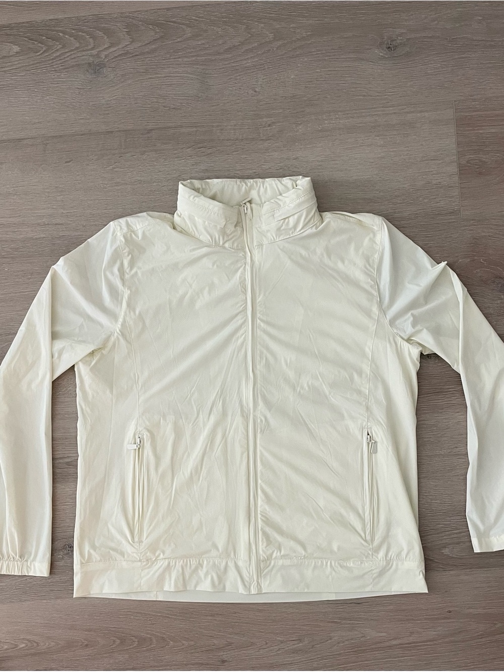 Head Golf Cream Full-Zip Hooded Jacket